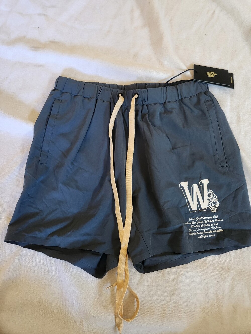 Darc Sport Marked Compression Shorts Darc Blue Medium NWT Wolves Club